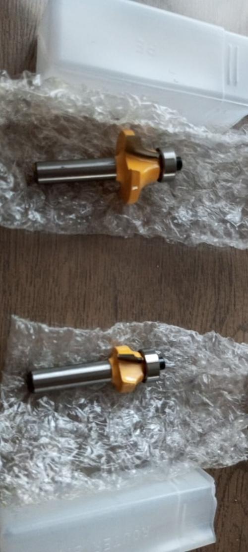 1/2 Inch Shank Cove Edging Molding Router Bit 1/2 Inch Radius Woodworking Cutter photo review