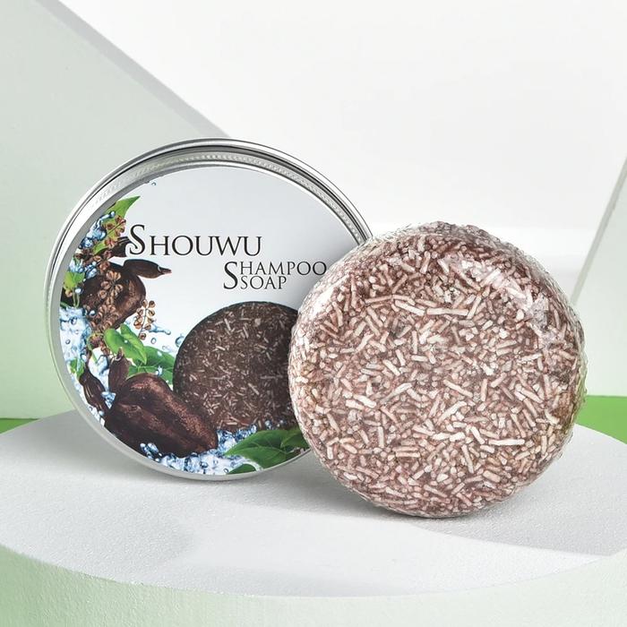 10g Natural Polygonum Hair Darkening Shampoo Bar