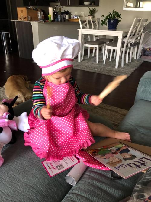 11-Piece Kids Cooking and Baking Set for Toddler Chefs photo review