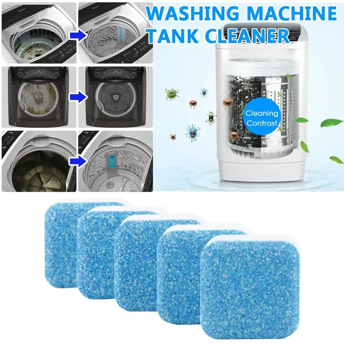 12pcs Washing Machine Cleaner, Washing Machine Tub Bomb Cleaner