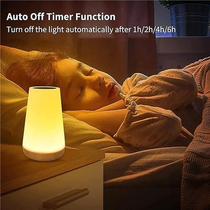 13-Color LED Night Light with Remote ,Touch Control