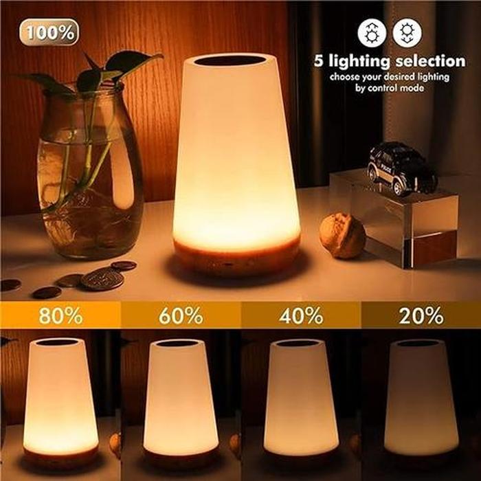 13-Color LED Night Light with Remote ,Touch Control