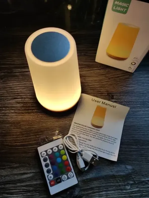 13 Color Changing RGB Night Light with Remote Control & Touch Sensor photo review