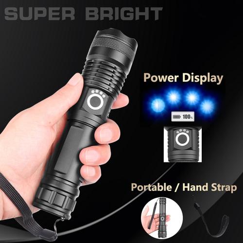 150000 Lumens XHP70.2 Most Powerful Usb Led Flashlight