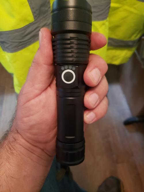 150000 Lumens XHP70.2 Most Powerful Usb Led Flashlight photo review