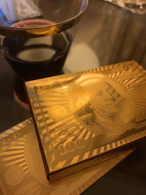 24K Gold-Plated Playing Cards With Optional Case photo review