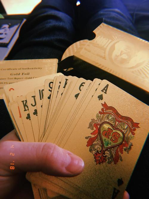 24K Gold-Plated Playing Cards With Optional Case photo review