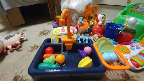 28Pcs Kids Kitchen Play Sink photo review