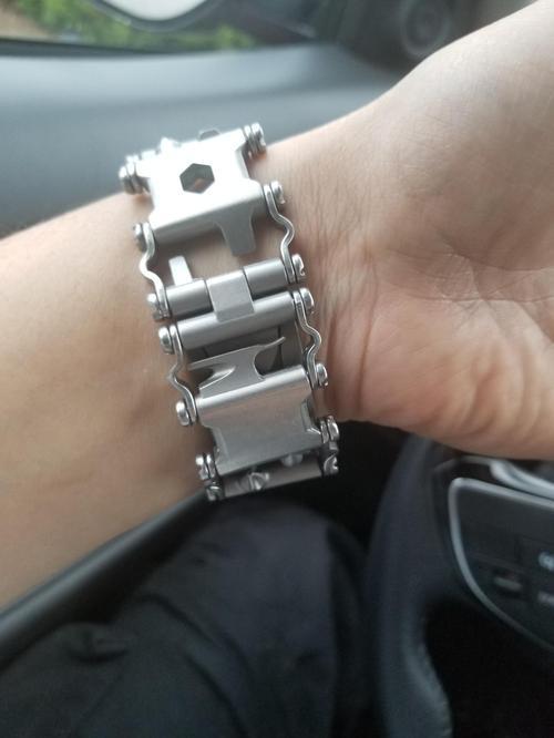 29-In-1 Stainless Steel Multi-Functional Tools Bracelet photo review