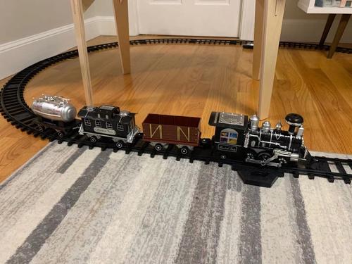 3 Speed Remote Control Rc Train Set With Smoke, Sound And Light photo review