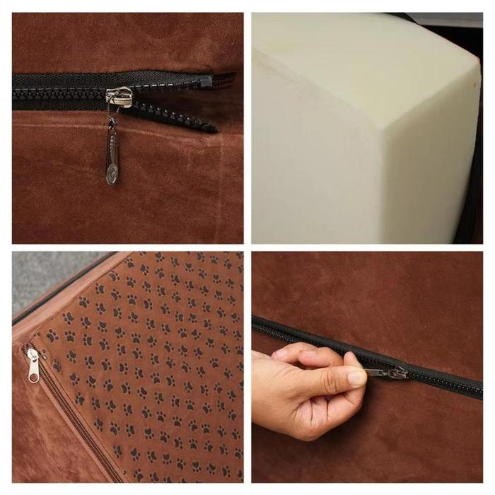3-Step Pet Stairs – Soft, Anti-Slip Ramp for Small Pets