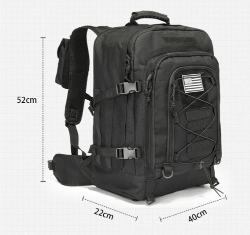 60L Large Military Tactical Backpack Army  Assault Rucksack Men Backpacks Travel Camping Hiking