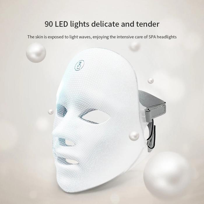 7 Colors LED Light Therapy Mask for Rosacea Treatment