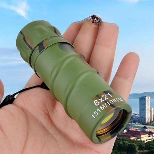 8X21 HD Monocular Telescope for Adults Bird Watching - High Power Night Vision