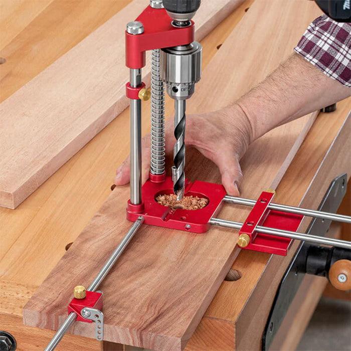 Adjustable Angle Drilling Locator for Precise Woodworking