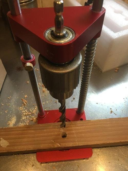 Adjustable Angle Drilling Locator for Precise Woodworking photo review