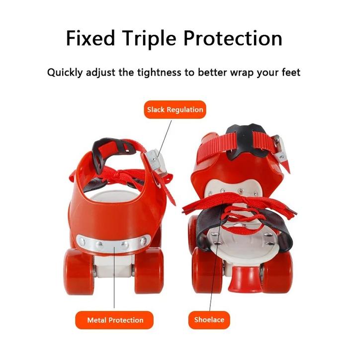 Adjustable Size Kid Roller Skates