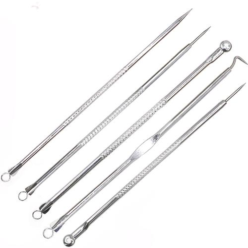 Aluminum Cylinder Mounted Acne Needle Set Of 10 Pieces