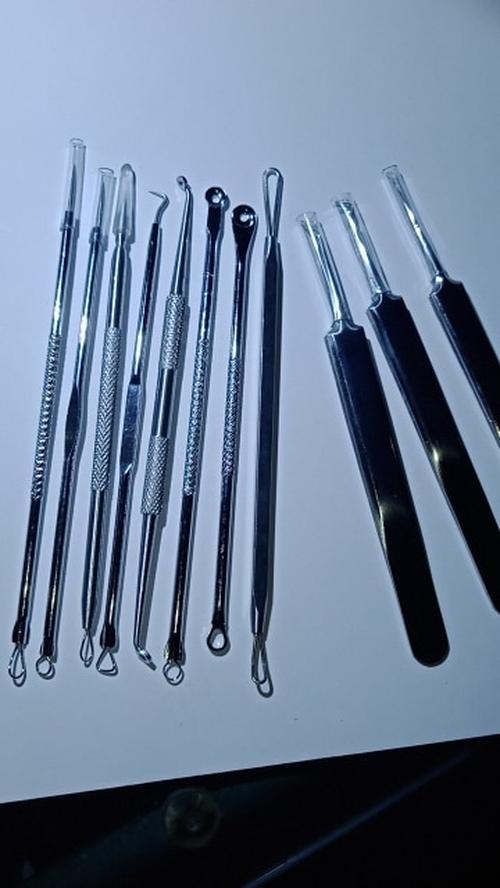 Aluminum Cylinder Mounted Acne Needle Set Of 10 Pieces photo review