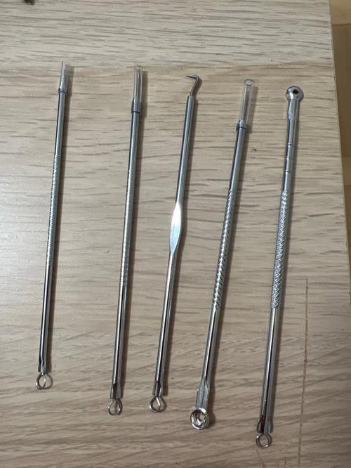 Aluminum Cylinder Mounted Acne Needle Set Of 10 Pieces photo review