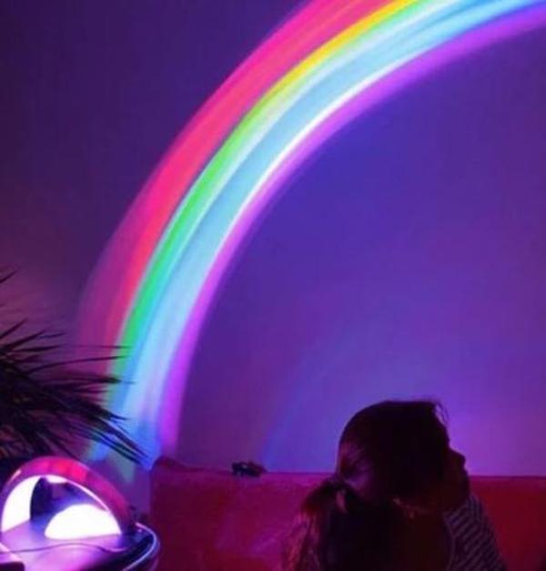 Amazing Rainbow Projector Lamp with Romantic Sky & Colorful Projection photo review