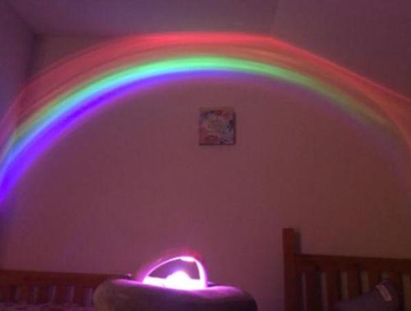 Amazing Rainbow Projector Lamp with Romantic Sky & Colorful Projection photo review