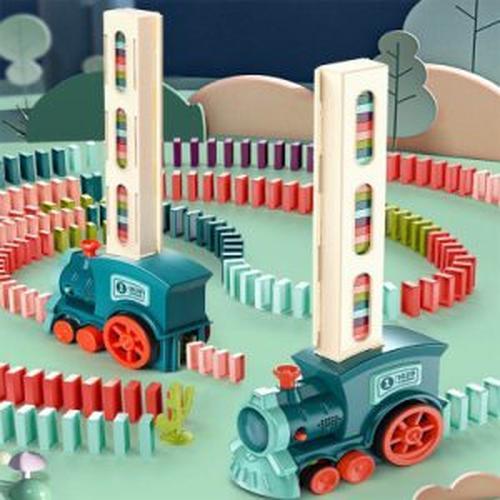 Automatic Domino Train Toy to Launch Set