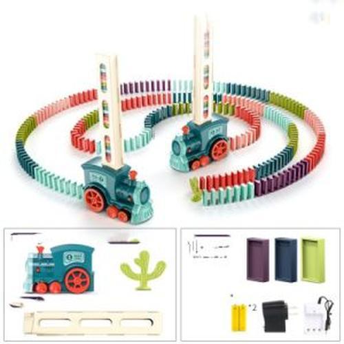 Automatic Domino Train Toy to Launch Set