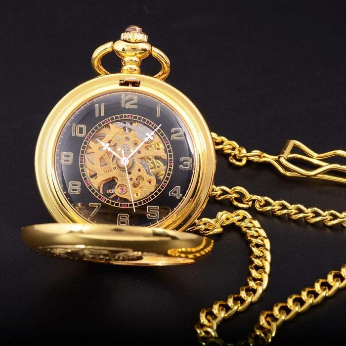 Automatic Mechanical Pocket Watch