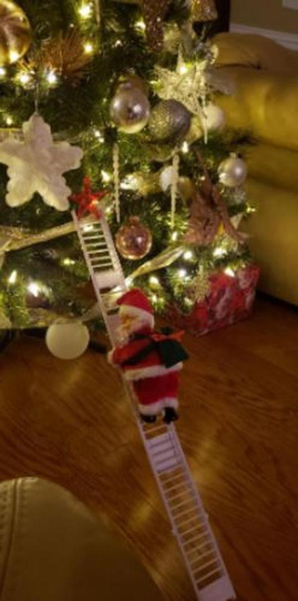 Automatic Santa Climbing Ladder With Music photo review