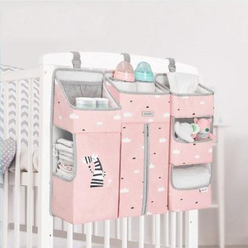 Baby Crib Hanging Storage Nursery Organizer