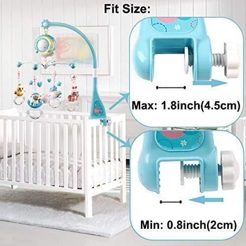 Baby Crib Musical Mobile With Projector, Baby Music Bedside Bell Projection