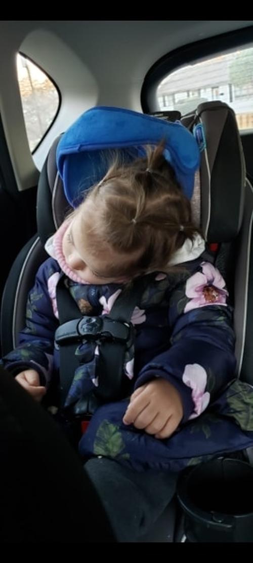 Baby Kids Adjustable Car Seat Head Support Head Fixed Sleeping Pillow photo review