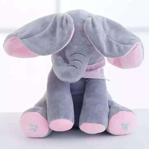 Baby Peek A Boo Animated Singing Elephant photo review