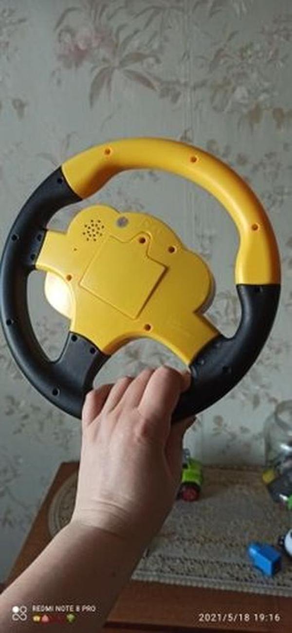 Baby Steering Wheel Toy With Light & Sound photo review