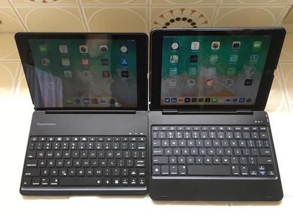 Backlit Bluetooth Keyboard 360 Rotatable iPad Case for Apple Aluminium photo review