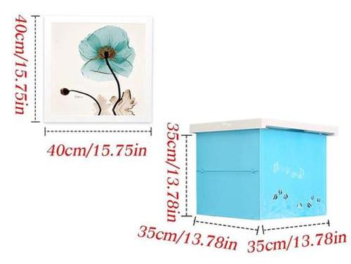 Bathroom Mural Foldable Storage Box