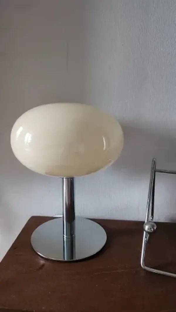 Bauhaus Modern Minimalist Retro Glass Lollipop Table Lamp for Girls Bedroom photo review