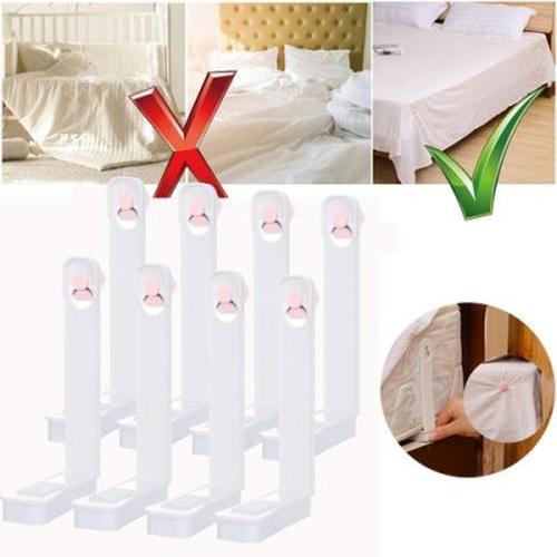 Bed Sheet Grippers Clip Set