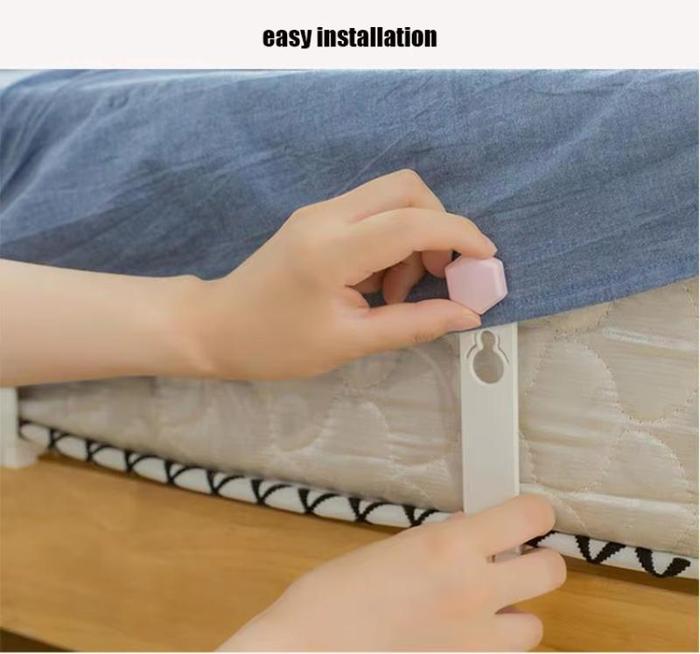 Bed Sheet Grippers Clip Set