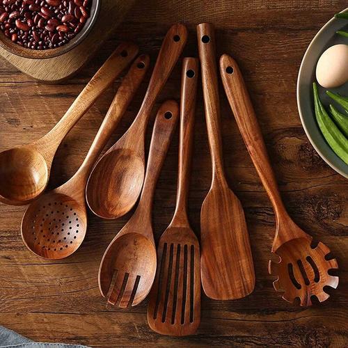 Best Natural Wood Tableware Set for Kitchen