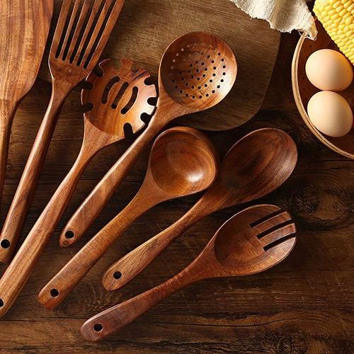 Best Natural Wood Tableware Set for Kitchen