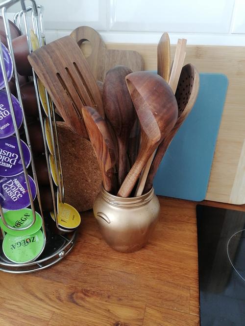 Best Natural Wood Tableware Set for Kitchen photo review