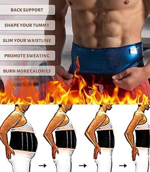 Best Sauna Waist Trainer for Men and Women - Weight Loss, Sweat, and Body Shaping