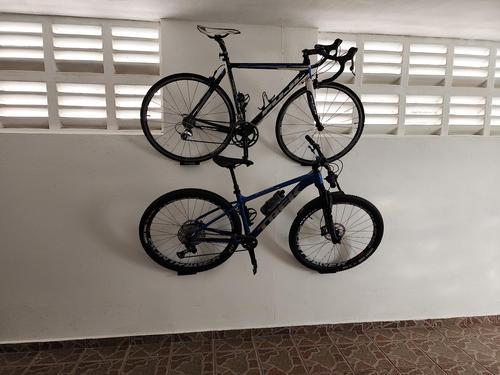 Bicycle Rack Wall Metal Hook Bicycle Mountain Bike Wall Bracket Premium Bike Wall Mount Hook Hanger Rack photo review