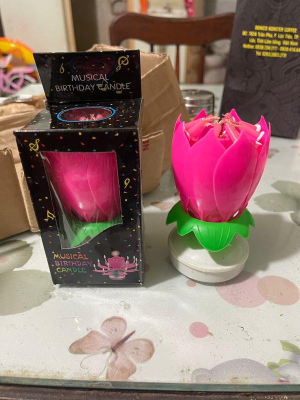 Blooming Musical Candle photo review