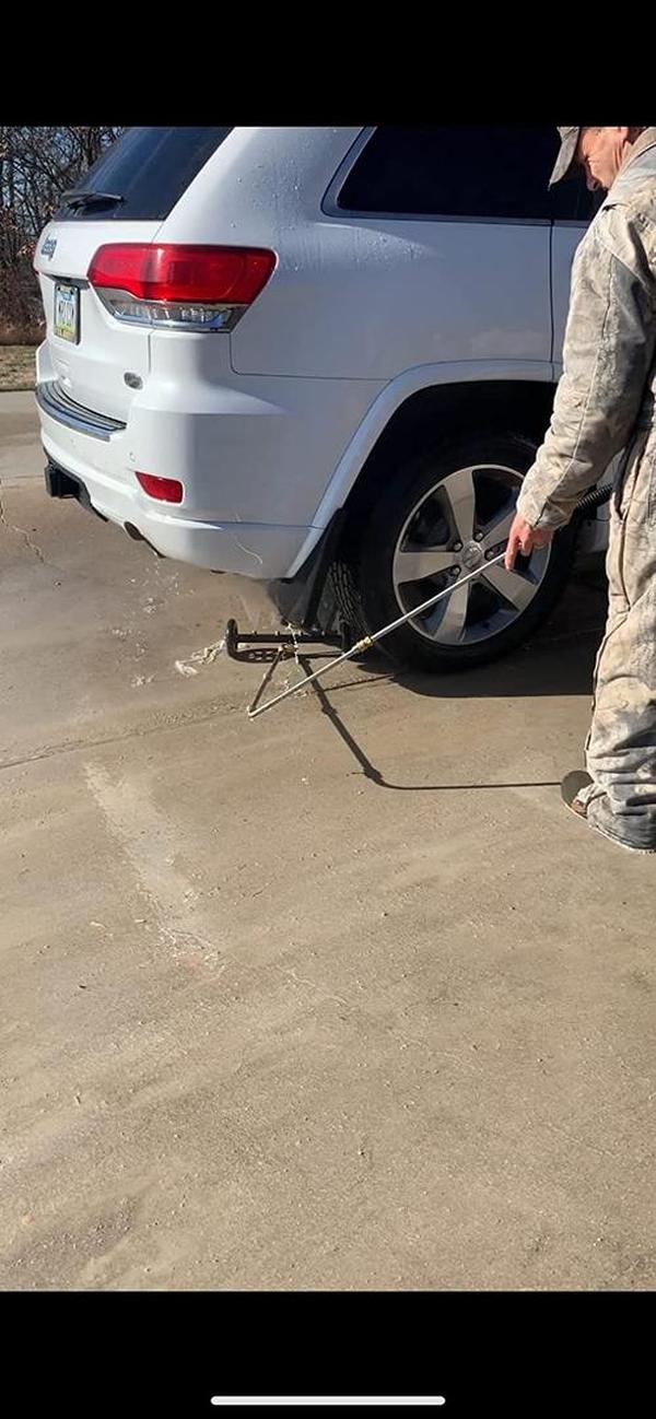 Car chassis cleaning car bottom brush photo review