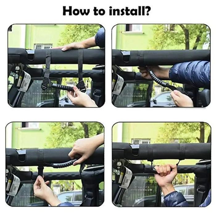 Car Grab Handle Grip Bar Pulling Tab for Auto Interior Safety