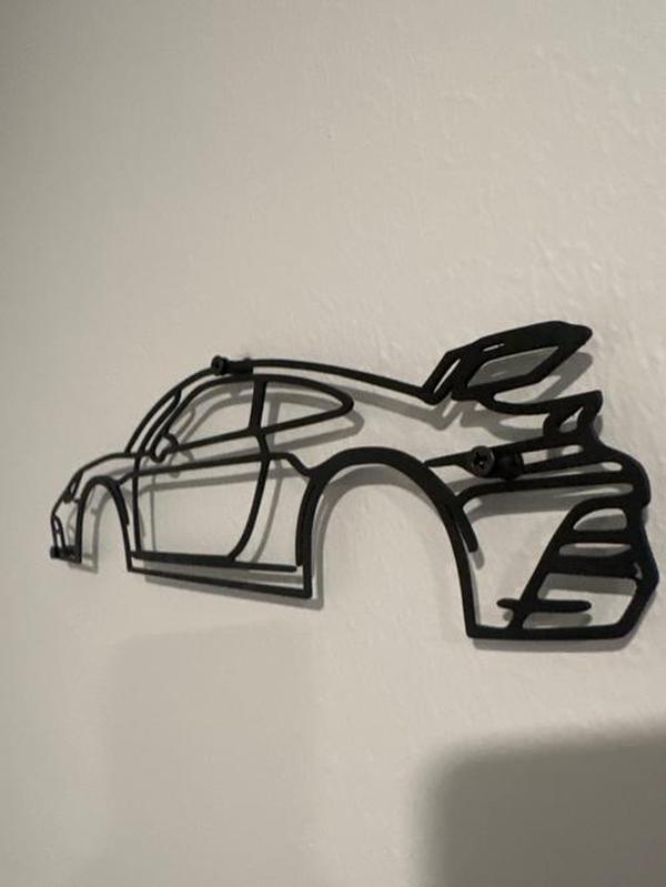 Car Silhouette Wall Sticker - Sports Cars Vinyl Art for Home Decor photo review