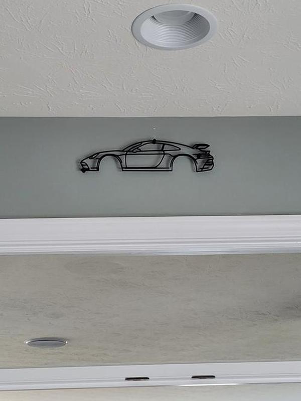 Car Silhouette Wall Sticker - Sports Cars Vinyl Art for Home Decor photo review